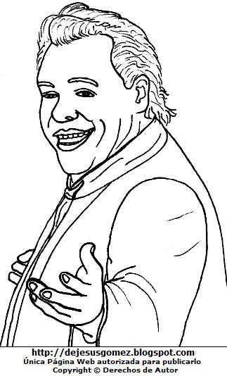 Juan Gabriel sin color Dibujo de Juan Gabriel adulto para colorear pintar imprimir. Juan Gabriel hecho por Jesus Gómez