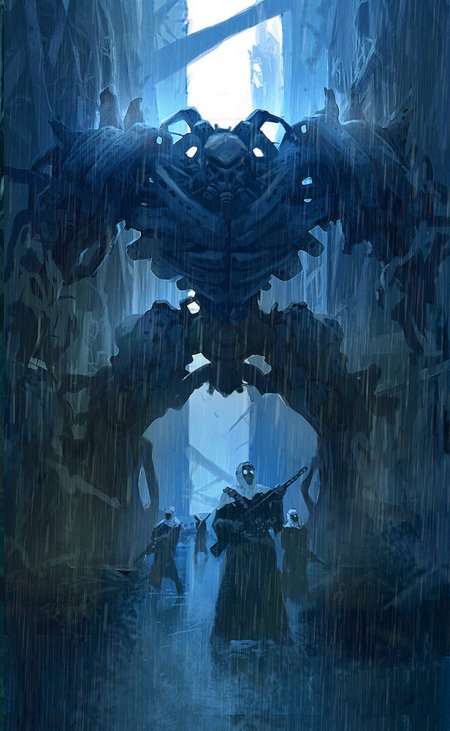 As ilustrações sombrias de fantasia e ficção científica de Alexey Egorov Alexey Egorov artstation arte ilustrações sombria fantasia ficção científica