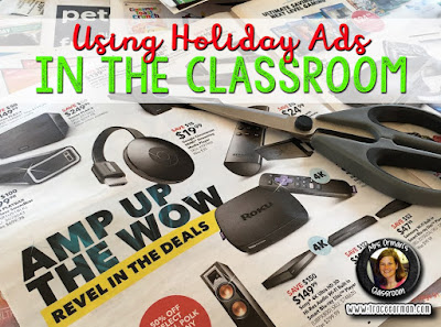 Using Holiday Ads in the Classroom www.traceeorman.com