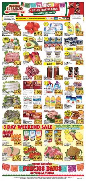 El Rancho Weekly Specials September 18 - 24, 2019