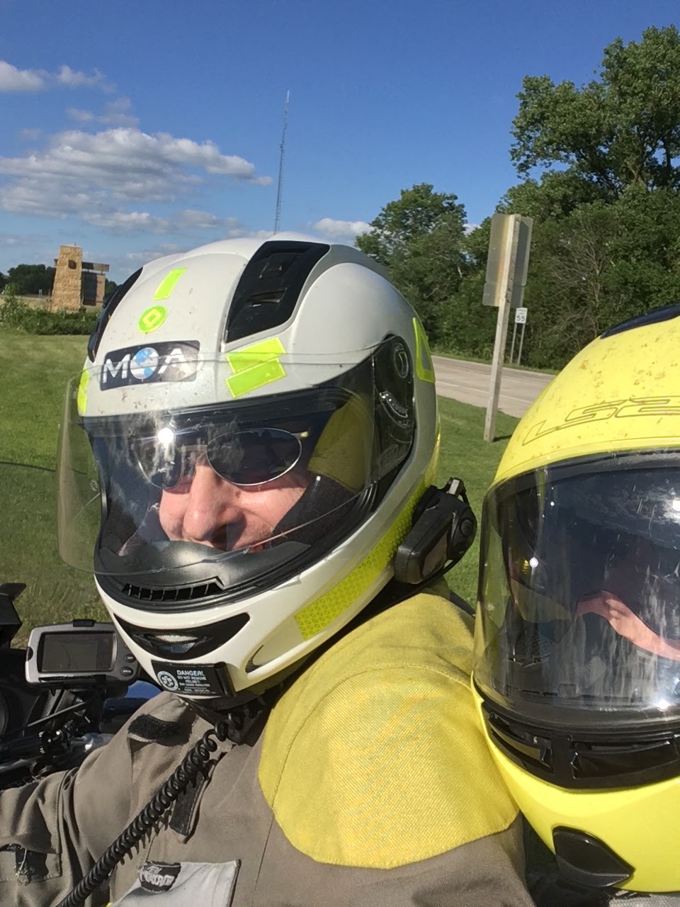 Riding Minnesota a Man, a Motorcycle and a Map of Minnesota