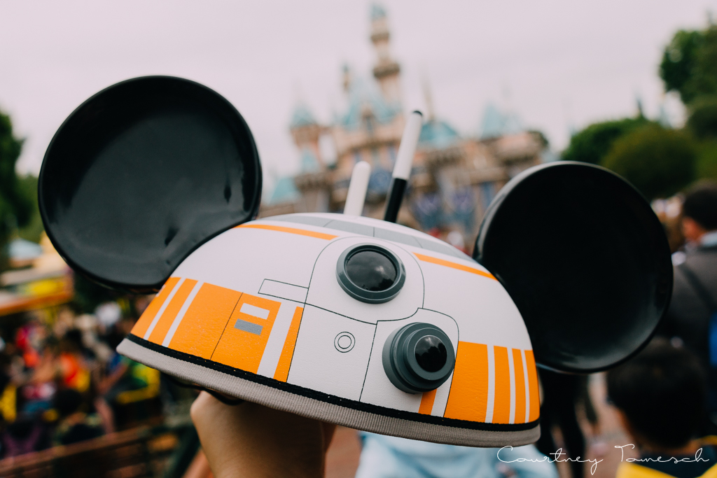 Courtney Tomesch Disneyland BB8 Ears Star Wars