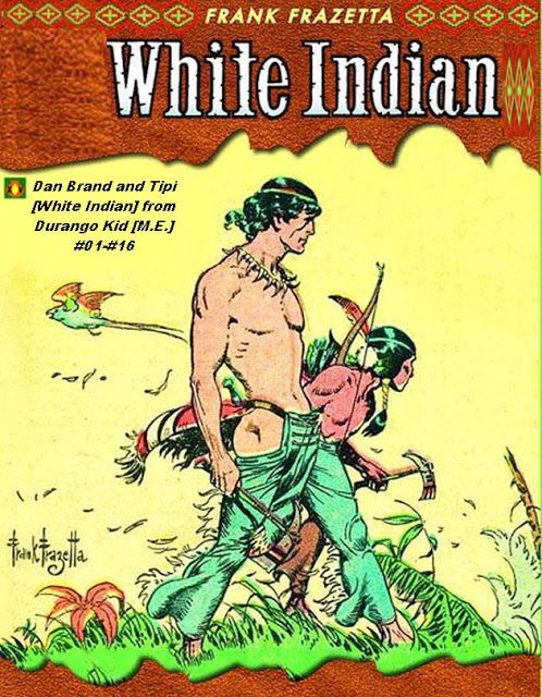 Dan Brand and Tipi [White Indian] from Durango Kid (M.E.) by Granada XV