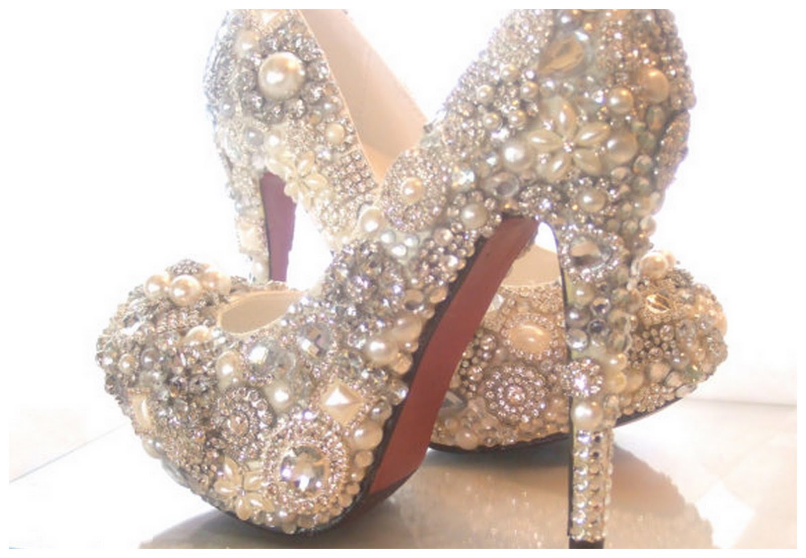 Beautiful Sparkly Shoes for your Wedding Day! Have your Dream Wedding
