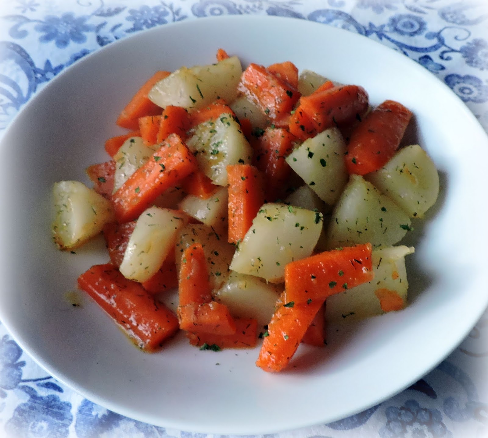 Honey Dill Glazed Turnips Carrots The English Kitchen