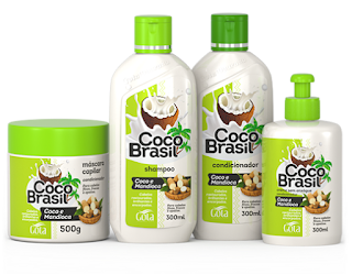 LANÇAMENTOS GOTA DOURADA Coco e Mandioca A Linha Coco e Mandioca