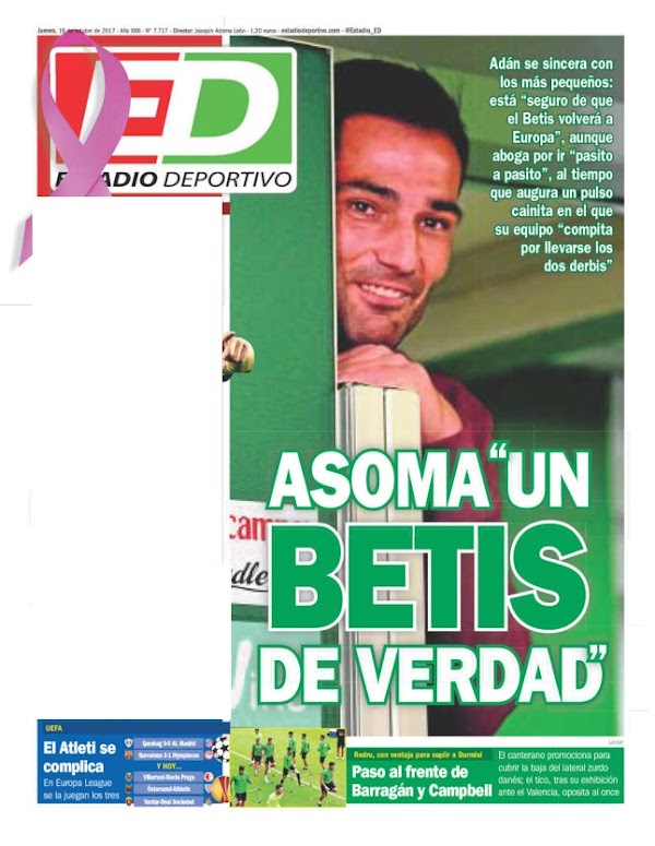 Betis, Estadio Deportivo: "Asoma un Betis de verdad"
