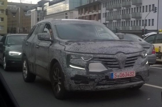Spy Photos The New Renault Koleos 2016 2017 Streets Of Frankfurt