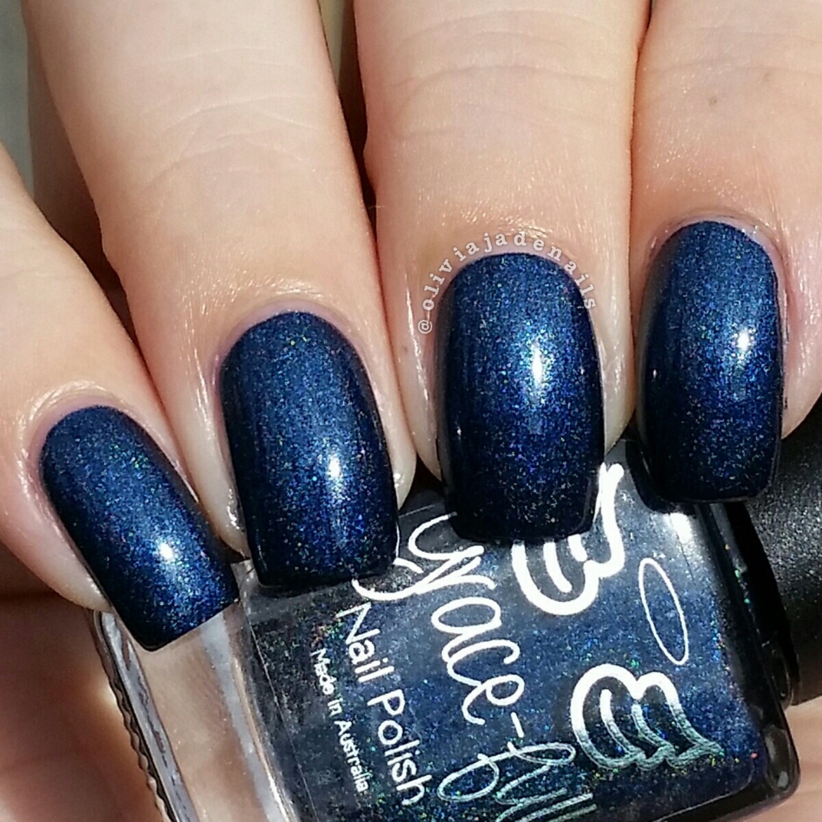 Grace-full Nail Polish Alnick Castle Vampire swatched by Olivia Jade Nails