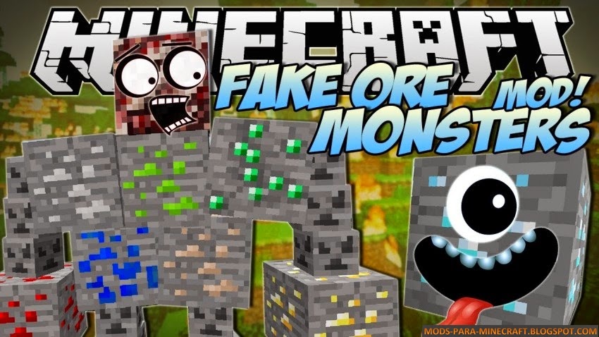 Fake Ores Mod para Minecraft 1.8/1.8.9