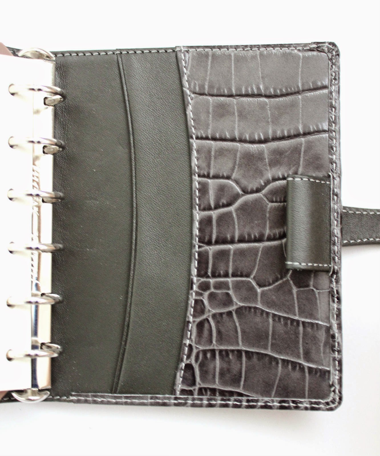 Letters in November: Filofax Pocket Grey Osterley Review! grey filofax