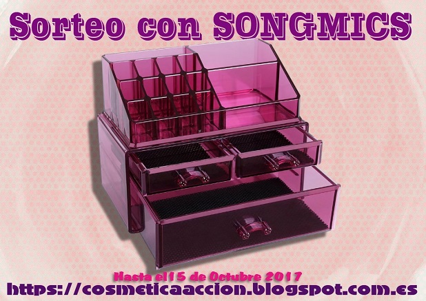 ¡SORTEO ? Organizador de Maquillaje de SONGMICS!