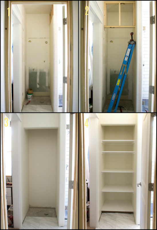 An Amazing Master Bath Linen Closet Transformation, Our Perfecting Manor