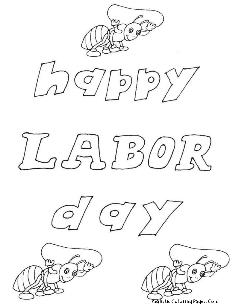 laborday coloring pages - photo #19
