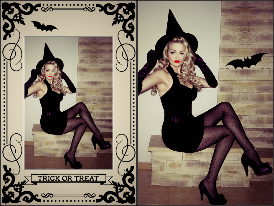 Retro Halloween, Halloween Pin Up, Vintage, Pin Up, Retro Witch, Sexy Witch Costume