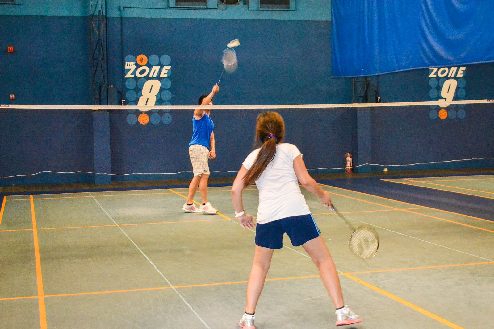 Travels, Food and Beauty METRO The Zone Badminton!!