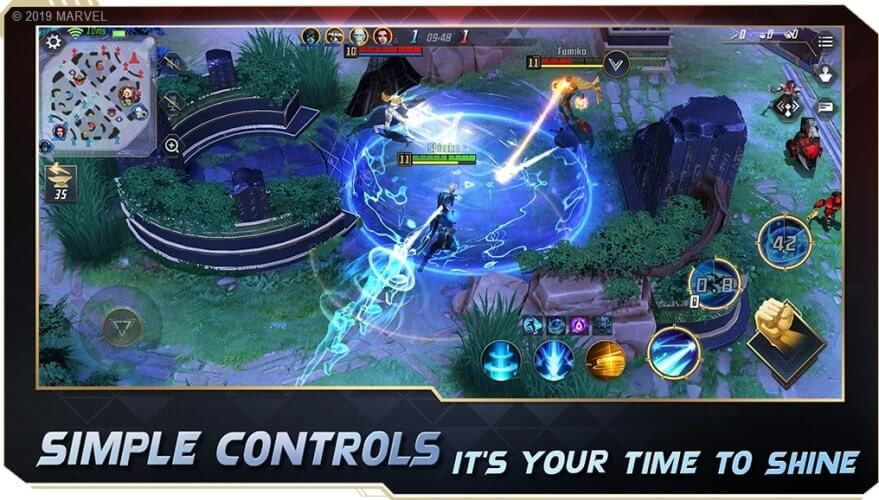 Gameplay MARVEL Super War
