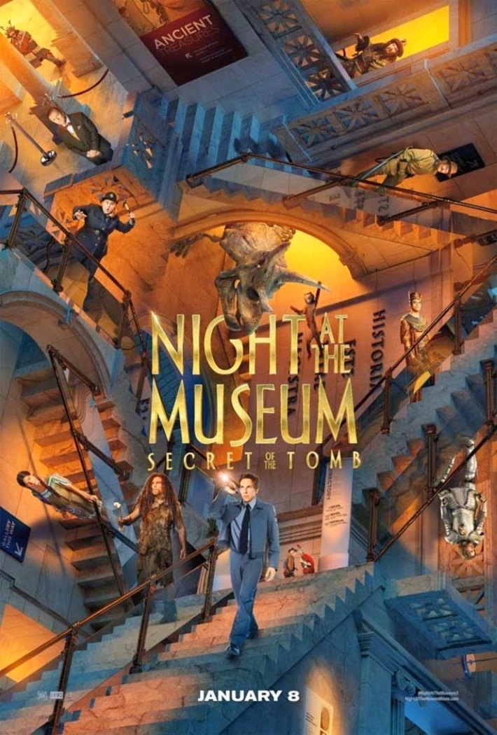 Poster 2: Night at the Museum Secret of the Tomb