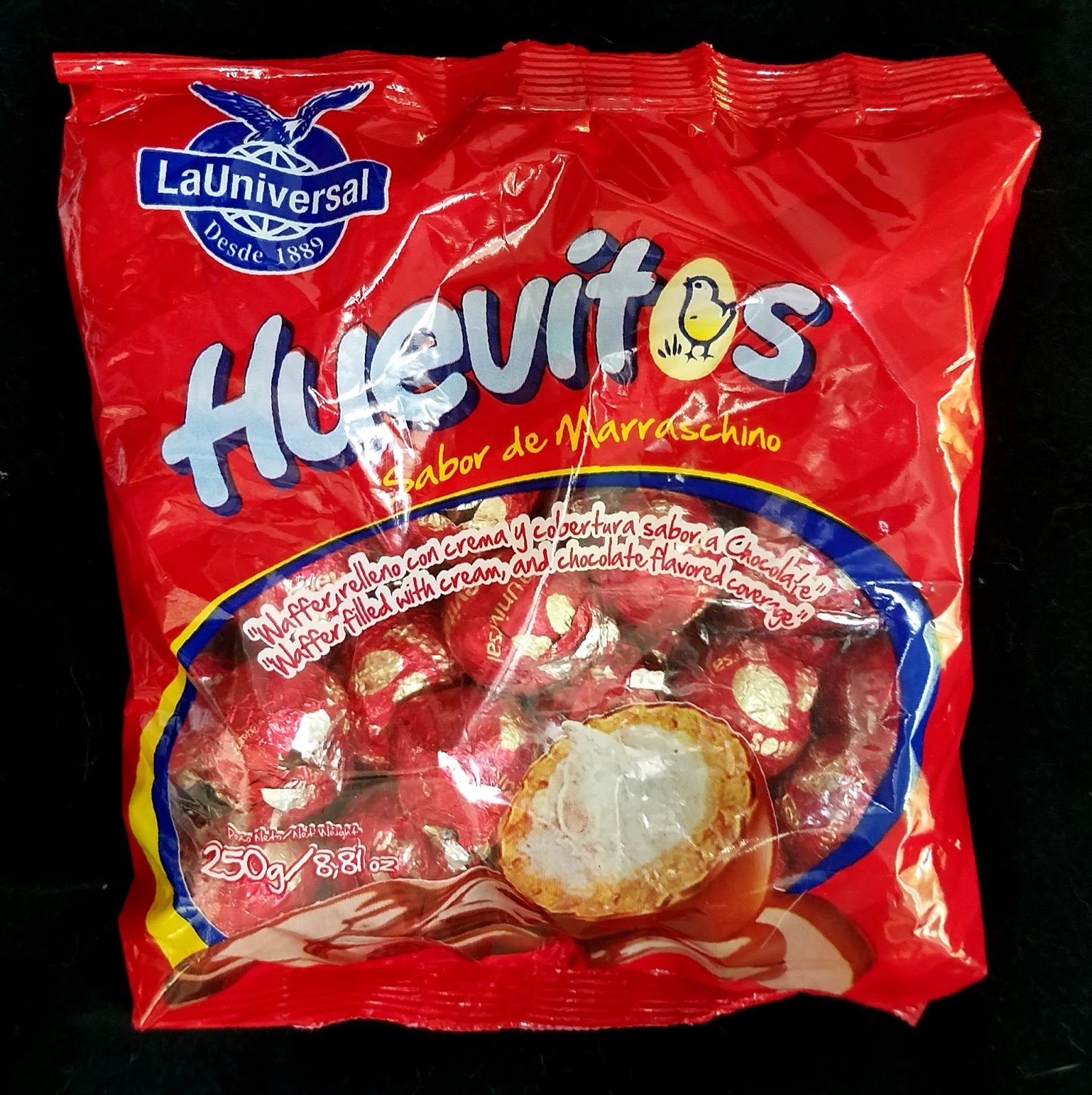 Obsessive Sweets Huevitos Sabor de Marraschino from Ecuador