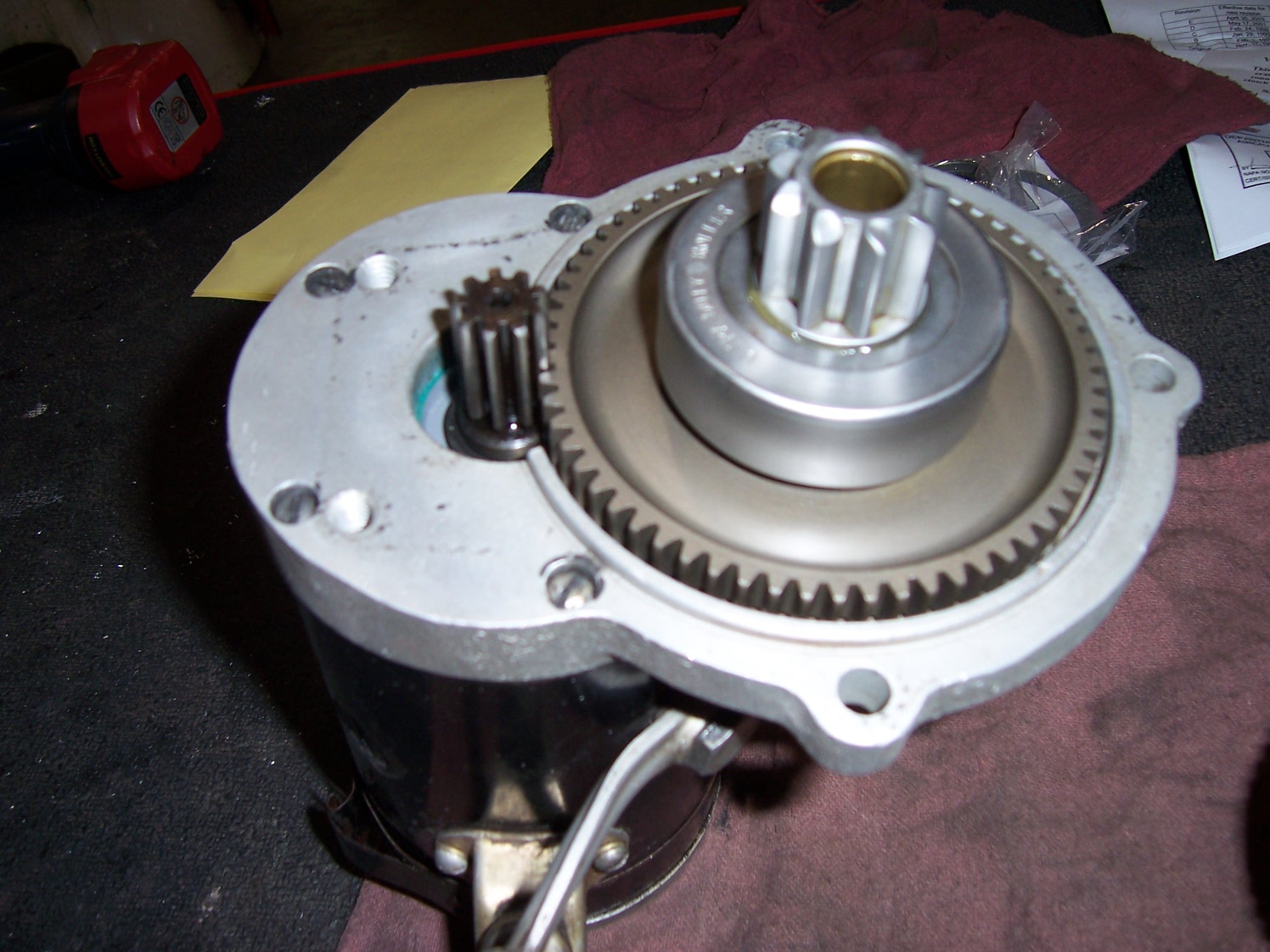 N2496N, '47 Cessna 120 Starter gear