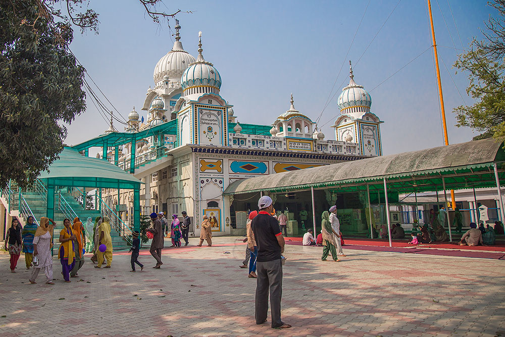 Gurudwara Bindrakh Sahib a Sikh pilgrimage in Punjab, India