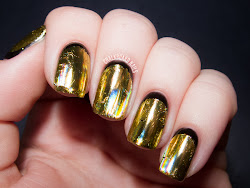 nail nails gold designs golden polish manicure foil gel chrome perfect easy mirrored sumptuous sensational chalkboardnails simple glowing tips fashionlady