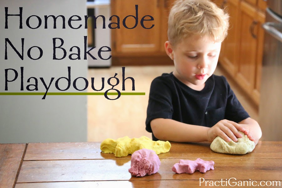 Homemade Natural No-Bake Playdough