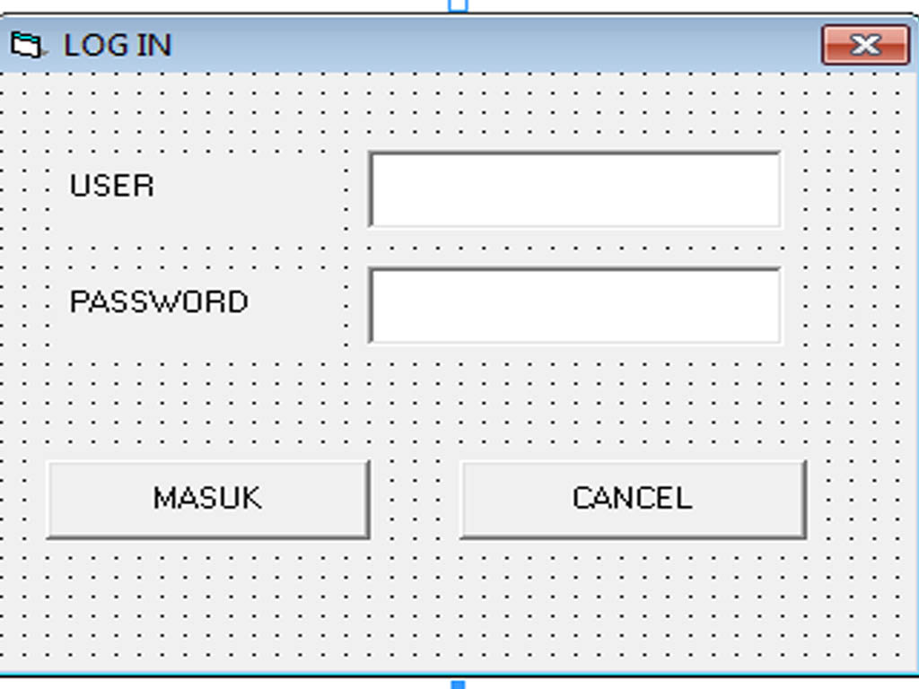 Cara membuat form login Visual Basic 6.0 menggunakan database Ms Access ...