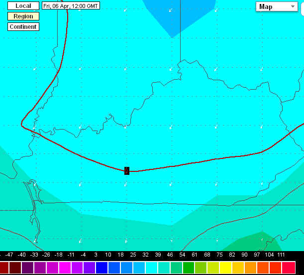 Central Kentucky Weather Kentucky Easter Forecast