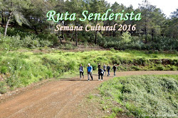 RUTA SENDERISMO SEM. CULT. 2016