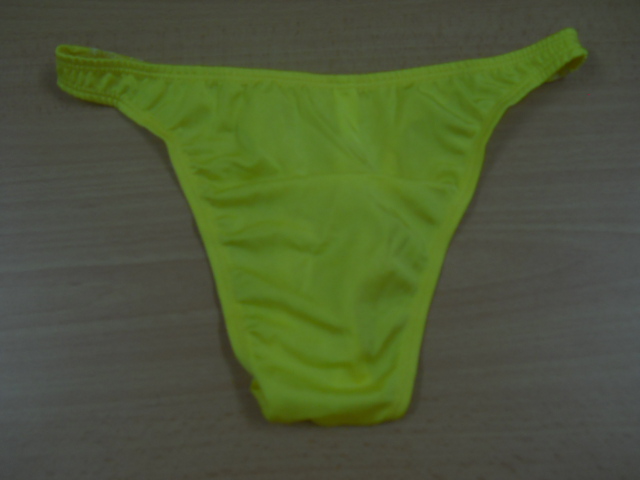 FASHION CARE 2U: UM174-7 Yellow Sexy Mesh Floral Lace Men's Underwear