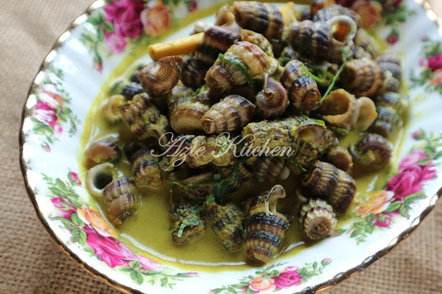 Siput Sedut Masak Lemak Cili Api 