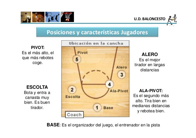 Baloncesto (posiciones)