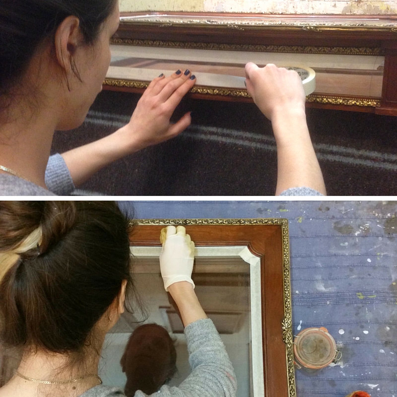 Tutorial - Paso A Paso - de vitrina a mesita 13 4