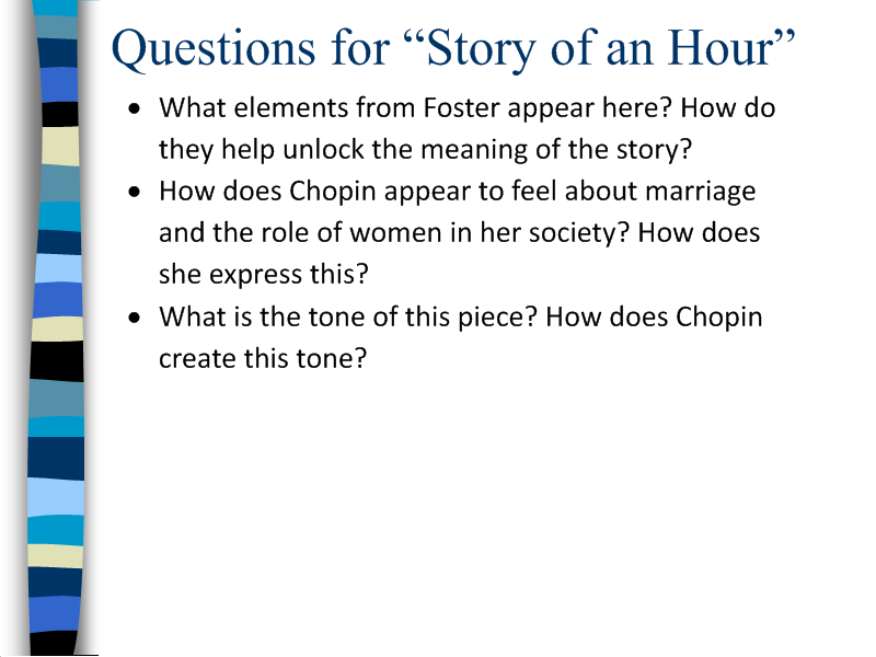 what is the impact of the story of an hour to you