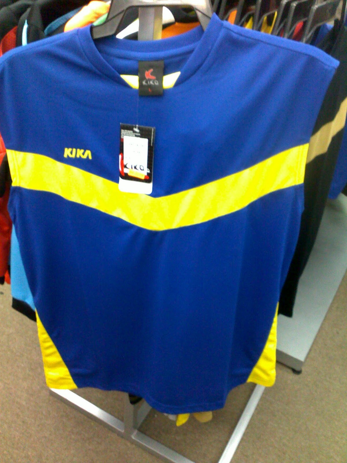 kika sport jersi latest design futsal t shirt design