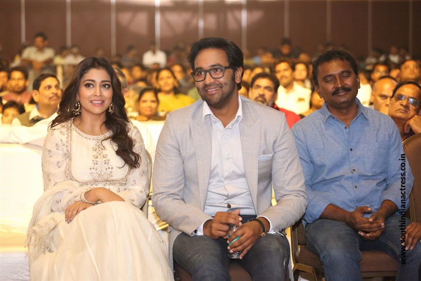 Shriya Saran at Gayathri Movie Audio Launch