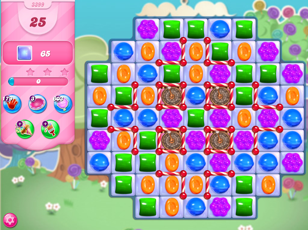 Candy Crush Saga level 3399 Candy Crush Saga level 3399