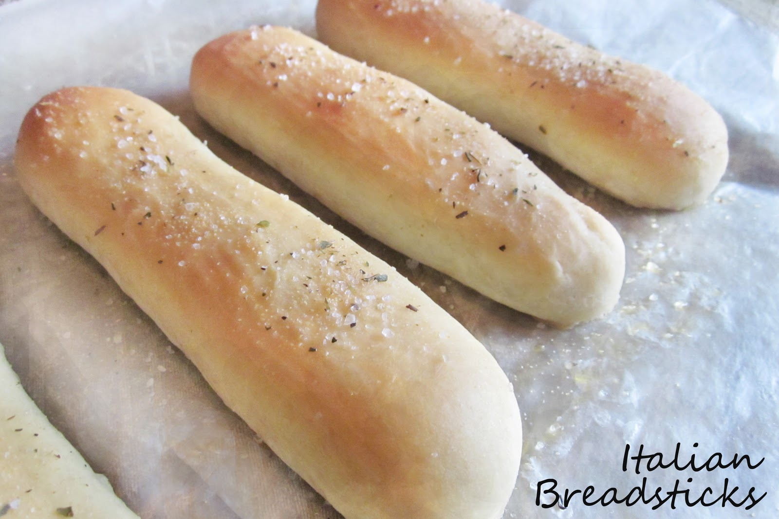 Diddles and Dumplings Italian Breadsticks