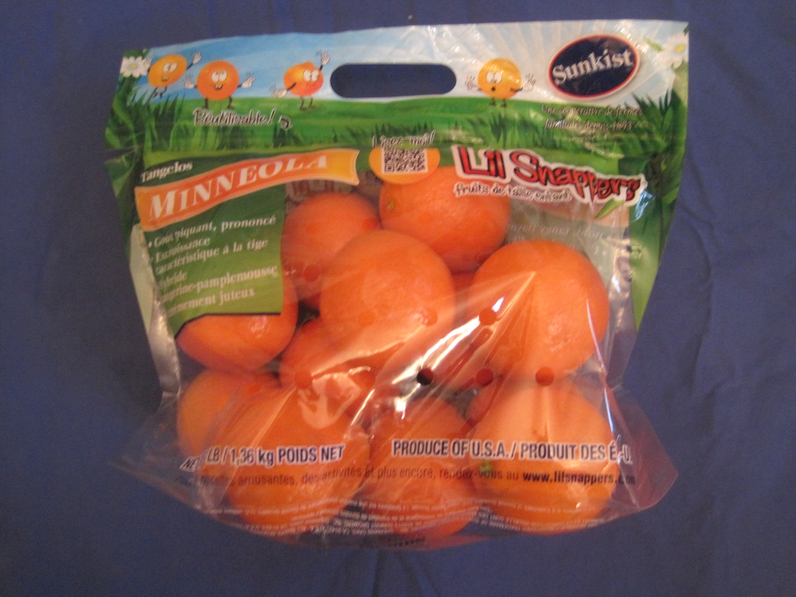 Whom You Know Sunkist Lil Snappers Minneola Tangelos Highly