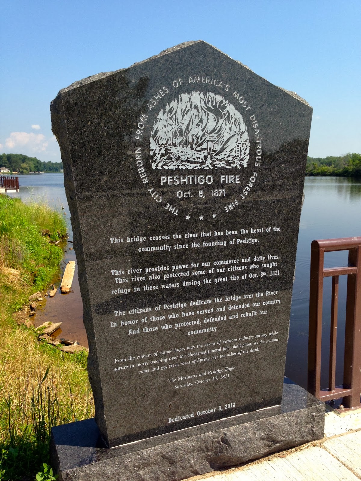 Have You Seen My Roots? (Nearly) Wordless Wednesday The Peshtigo River