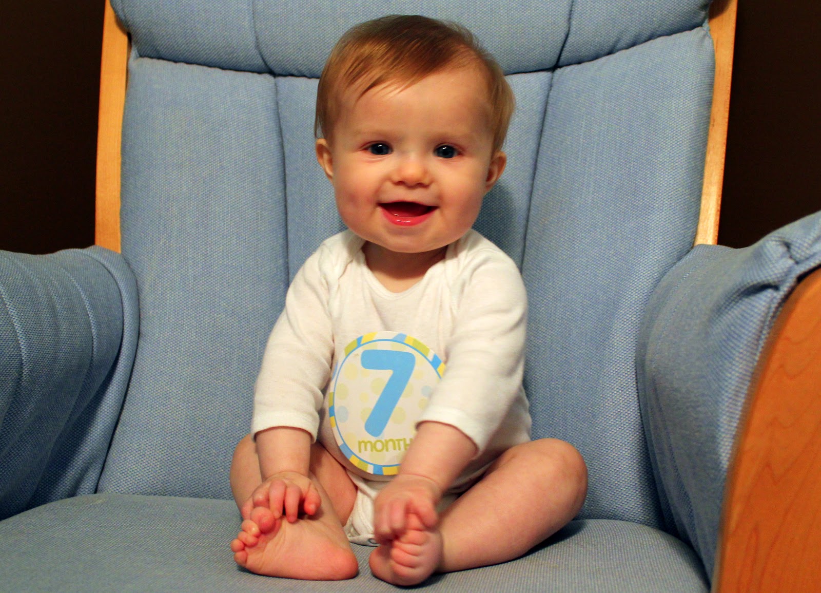 Baby on Board! Seven Months Old!