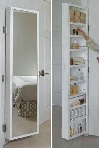 Creative Hidden Storage Cabinet Behind Mirror For Jewelry Makeup Creative Hidden Storage Cabinet Behind Mirror For Jewelry Makeup And Accessories