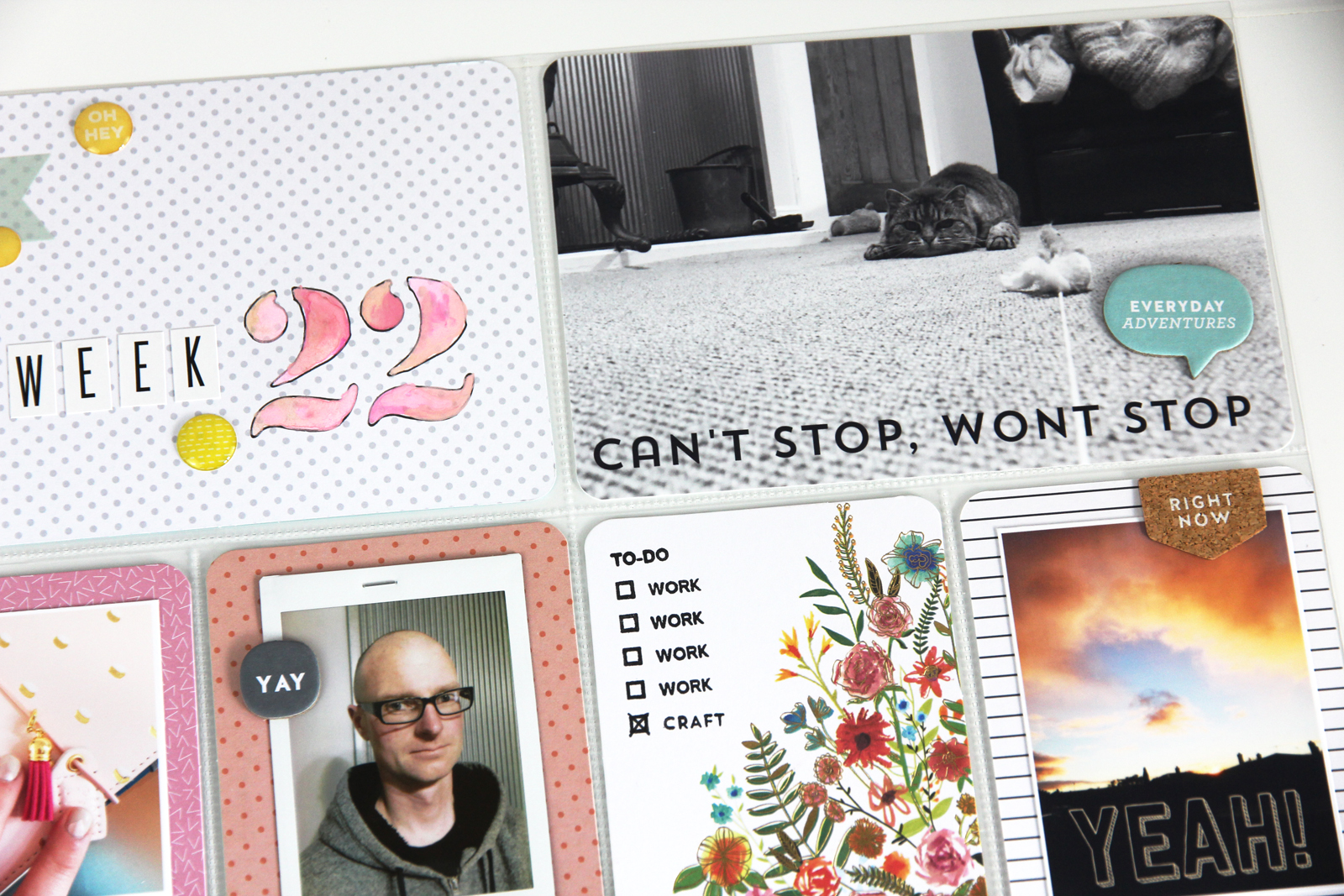 Dearly Dee Project Life Week 22 with Kellie Stamps