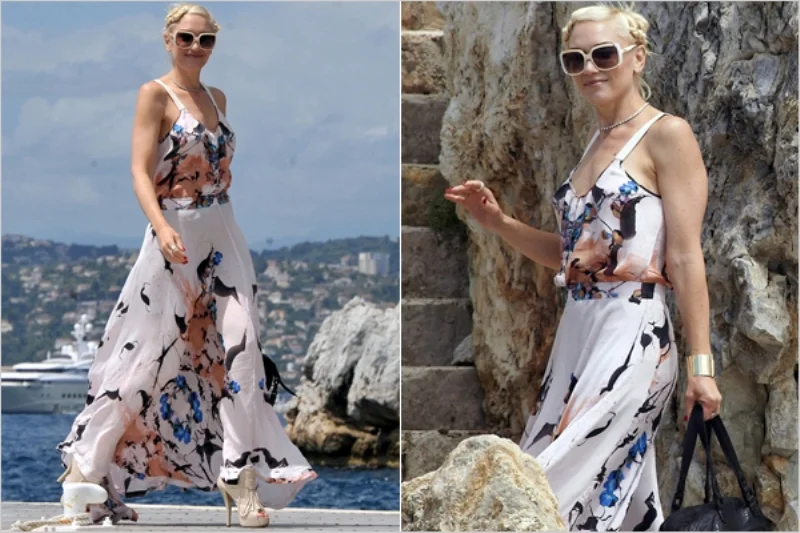 Gwen Stefani is spotted in Cannes