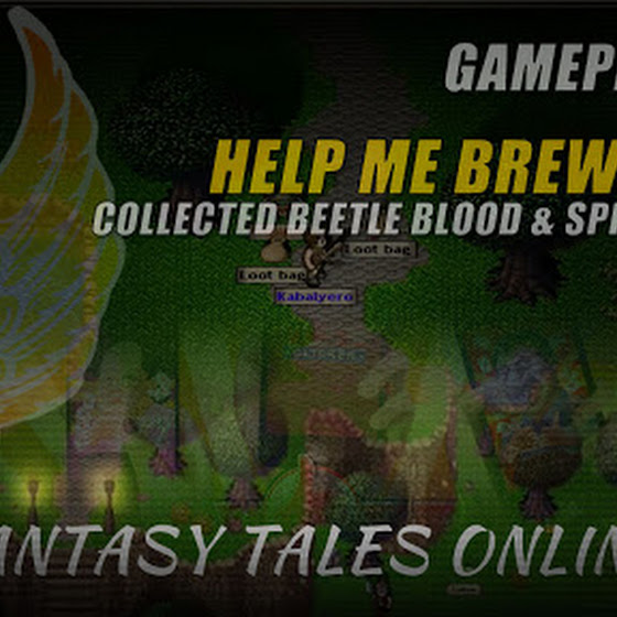 Fantasy Tales Online 🌟 Help Me Brew Quest • Collected Beetle Blood & Spider Venom 