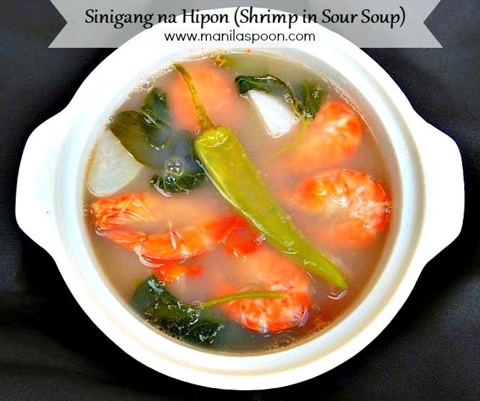 Shrimp in Sour Soup (Sinigang na Hipon)