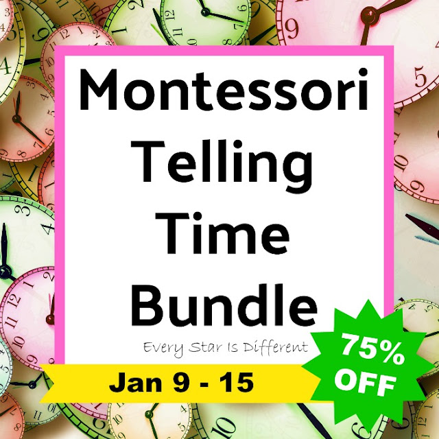 Montessori Telling Time Bundle