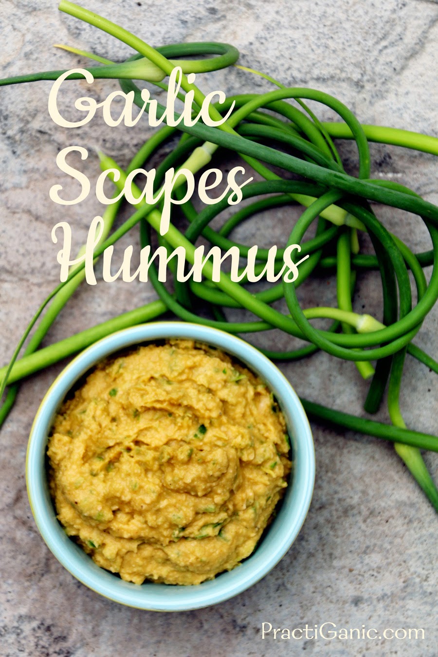 Garlic Scapes Hummus