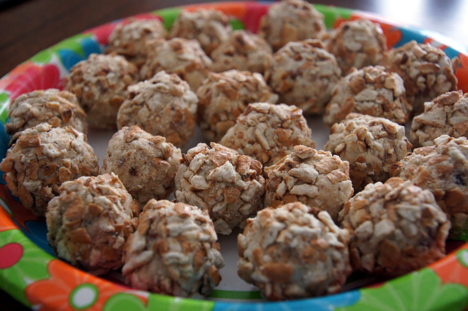 Little Bit of Everything Blue Cheese and Bacon Truffles